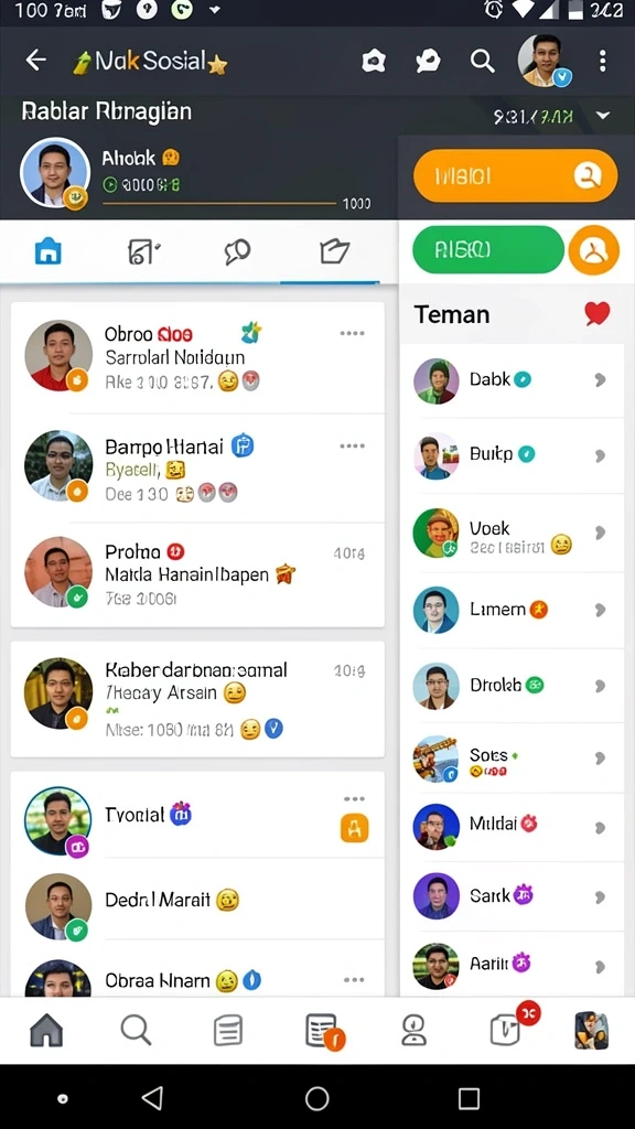 amavi88 - Tampilan antarmuka yang menarik dan intuitif.