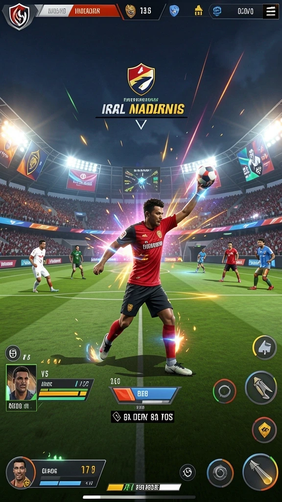 amper88 - Screenshot menunjukkan karakter utama dalam pertarungan seru.
