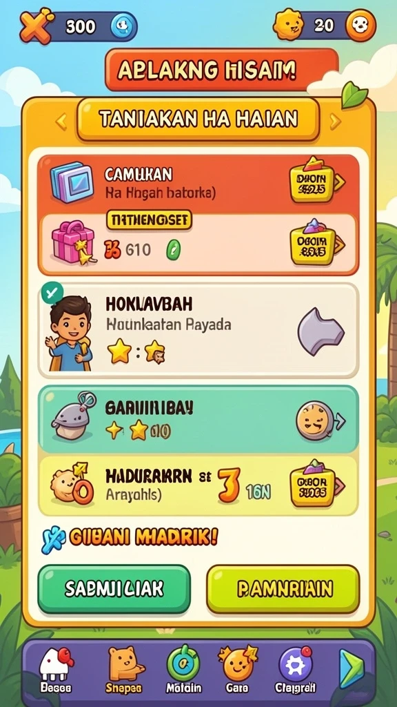 hao788 - Tampilan antarmuka yang ramah pengguna.