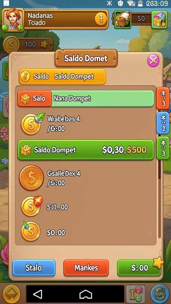 kangtoto - Mode permainan menantang dengan interaksi multiplayer.