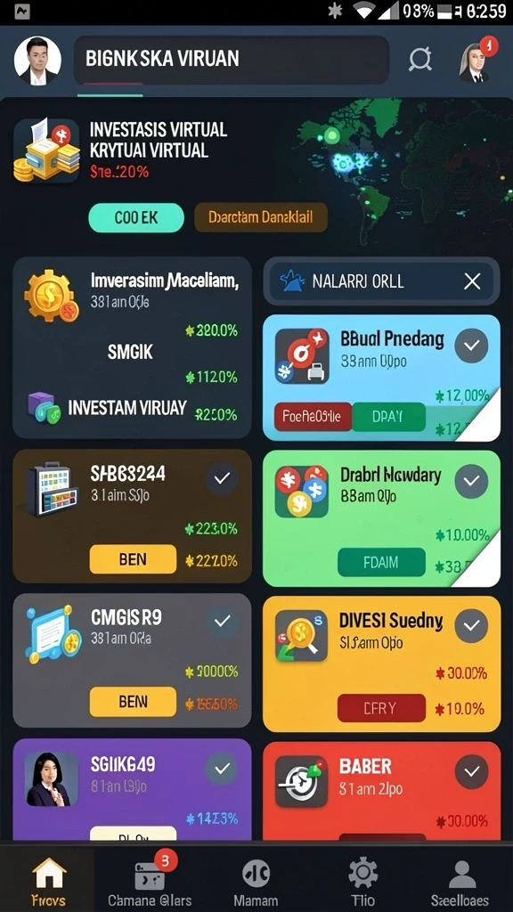 ttt888 - Screenshot menunjukkan karakter utama dalam misi petualangan.